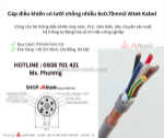 Cáp báo cháy altek kabel không chống nhiễu 6×0.22mm²