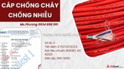 Cáp chống cháy chống nhiễu 2x0.75 /1.0 /1.5 /2.5 – altek kabel đà nẵng – hà nội – hcm