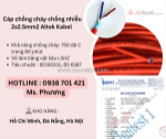 Cáp chống cháy chống nhiễu 2x2.5mm2 altek kabel đà nẵng, hà nội, hồ chí minh