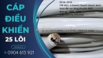 Cáp điều khiển 25 lõi altek kabel / cáp điện 25x0.5mm phân phối tại hà nội