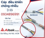 Cáp điều khiển 3x0.5mm2 altek kabel hà nội, đà nẵng, hồ chí minh