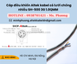 Cáp điều khiển altek kabel có lưới chống nhiễu sh-500 3g 1.0qmm
