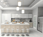 Cập nhật báo giá tủ bếp gỗ mdf theo mét dài, tối ưu cho căn bếp