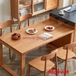 Cập nhật xu hướng bộ bàn ăn 6 ghế gỗ tự nhiên đẹp và bền bỉ nhất