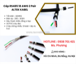 Cáp rs485  awg 2 pair altek kabel đà nẵng, hà nội, hồ chí minh