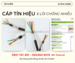 Cáp tín hiệu chống nhiễu 6 lõi đà nẵng, quảng ngãi, huế, quảng nam