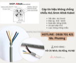 Cáp tín hiệu không chống nhiễu 4x1.5mm altek kabel đà nẵng, hồ chí minh, hà nội