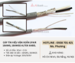 Cáp tín hiệu vặn xoắn 1pair 16awg, 16awgs altek kabel đà nẵng, hà nội, hồ chí minh