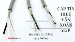 Cáp tín hiệu vặn xoắn altek kabel 1/2/3/4 lõi – 1 lớp chống nhiễu