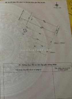 Chào bán căn nhà 4 tầng đường  lý thái tông , p thanh khê tây , tp  đà nẵng.