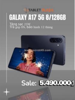Chỉ 5.490.000₫ mua ngay galaxy a17 5g màn đẹp pin trâu