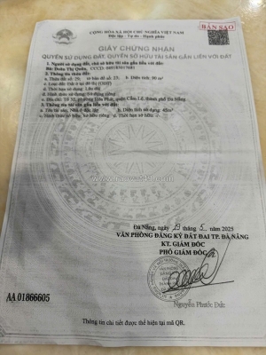 🔴💥chỉ còn 1 căn duy nhất kiệt ô tô diện tích 90m2