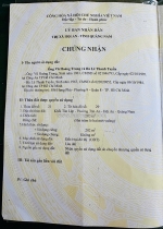 Chính chủ bán đất odt sẵn sổ mặt tiền 40 lê văn hiến-tân an-hội an