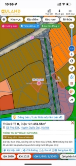 Chính chủ bán đất thổ cư sẵn sổ ngay ql21-cầu vai réo