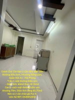 Chính chủ cần bán 2 căn nhà mặt tiền đường kiều sơn, phường đằng lâm, quận hải