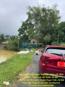 Chính chủ cần bán siêu phẩm nghỉ dưỡng - sinh lời tiềm năng - thôn 1 xã yên