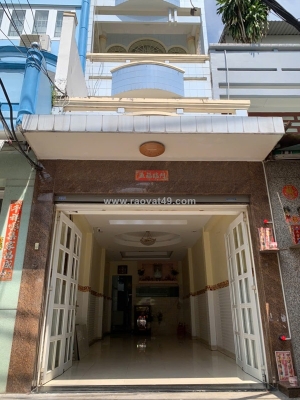 Cho thuê mặt bằng kd 80m2, 1 trệt 1 lầu, mặt tiền 51 nguyễn chế nghĩa, p.13,