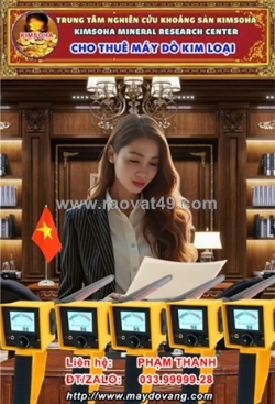 Cho thuê máy dò kim loại trong lòng đất