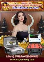 Cho thuê máy dò mạch vàng tự nhiên và vàng sa khoáng