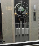 Cho thuê nhà hai cửa đi , thang máy,vỉa hè, 116m2- 4t, đào tấn_43 tr