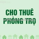 Cho thuê phòng trọ nguyễn chí thanh, giá chỉ 2,3tr/ tháng, ưu tiên nữ thuê