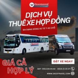 Cho thuê xe du lịch khu vực tp.hcm - saco travel