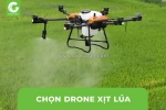 Chọn máy bay nông nghiệp xịt lúa