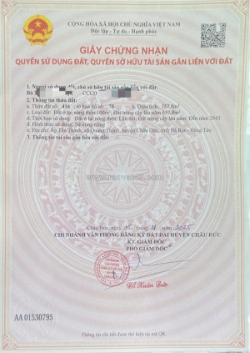 Chủ  : bán ngang 10 tdt 750m có 100tc sổ sẵn cầm tay