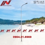 Cột đèn chiếu sáng 6m phan nguyễn mạ kẽm nóng, chống gỉ tốt