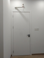 Cửa gỗ hdf veneer cho phòng ngủ tại hoabinhdoor  hồ chí minh