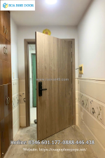 Cửa gỗ mdf melamine tại long an