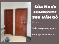 Cửa nhựa composite sơn vân gỗ có giá như thế nào?