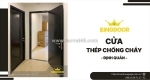 Cửa thép chống cháy tại định quán | an toàn & chuẩn pccc