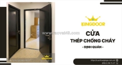 Cửa thép chống cháy tại định quán | an toàn & chuẩn pccc