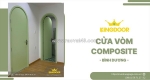 Cửa vòm composite tại bình dương | đẹp, bền, giá tốt