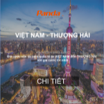 Cước vận chuyển hàng từ việt nam đi thượng hải