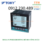 D311a-9-3wr2s28b đồng hồ đo công suất rs485 toky kiểu đồng hồ đo 3pha 3 dây hoặc 3 pha 4 dây