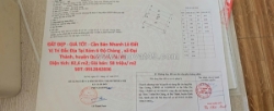 Đất đẹp - giá tốt - cần bán nhanh lô đất vị trí đắc địa tại xã đại thành, huyện