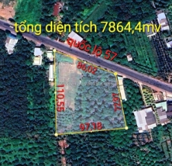Đất đẹp – giá tốt – chính chủ bán tại đường quốc lộ 57, xã bình hoà phước, long
