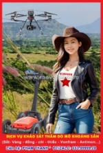 Dịch vụ khảo sát thăm dò vàng - khoáng sản bằng công nghệ địa vật lý kết hợp ai