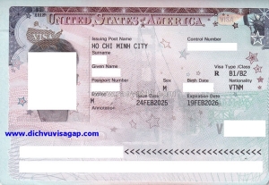 Dịch vụ làm visa mỹ diện du lịch, công tác, thăm thân