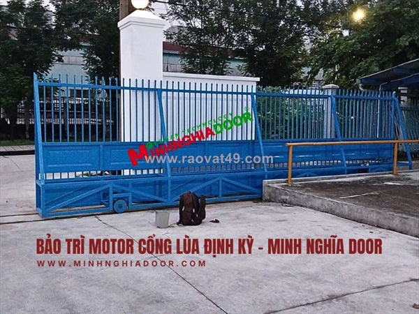 Dịch vụ lắp đặt cổng lùa tự động mới 2025 | minh nghĩa door