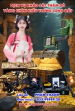 Dịch vụ tư vấn - khảo sát thăm dò vàng