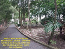 Định cư nước ngoài cần bán nhanh lô đất – giá tốt  – chính chủ bán tại xã tân