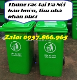 Đơn vị sx thùng rác, thùng rác nhập khẩu, bán thùng rác giá sỉ