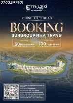 Dự án khu đô thị hỗn hợp sungroup tại nha trang khánh hòa