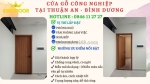 Giá cửa gỗ công nghiệp tại thuận an - bình dương mới nhất