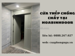 Giá cửa thép chống cháy tại hoabinhdoor như thế nào?