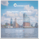 Giá cước vận chuyển hàng hóa từ hải phòng đến hamburg, đức