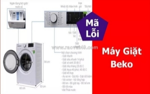 Giải mã các mã lỗi máy giặt beko - nguyên nhân và cách xử lý hiệu quả